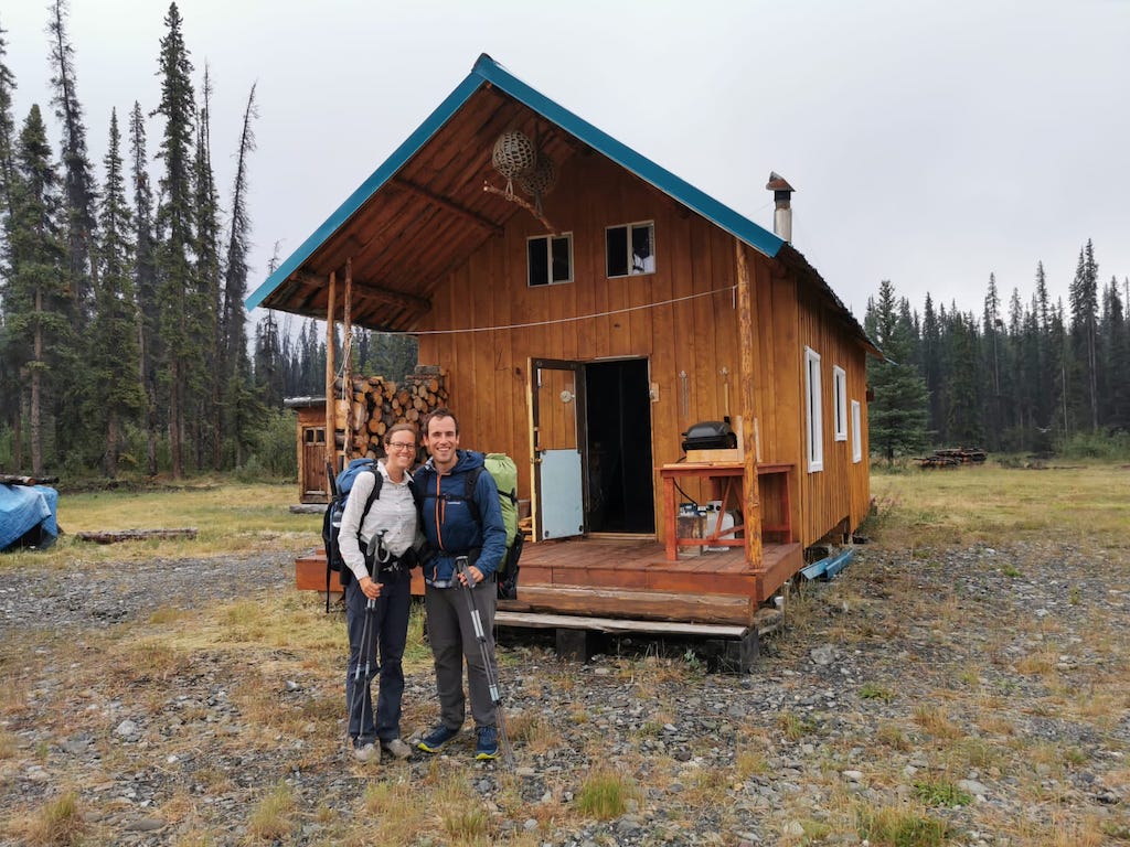 August 4: Ready to leave for McCarthy. We did not think back then that we’d stay in that cabin for two weeks a bit more than a month later.